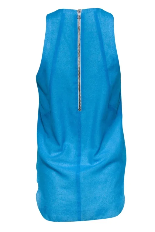 Rag & Bone - Caribbean Blue High-Low Tank Sz S