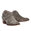 Rag & Bone - Grey Suede Heeled Ankle Booties Sz 8
