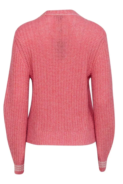 Rag & Bone - Salmon Pink Blend Knit Sweater Sz M