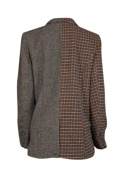 Rails - Tan, Green, & Beige Pattern Block Blazer Sz L