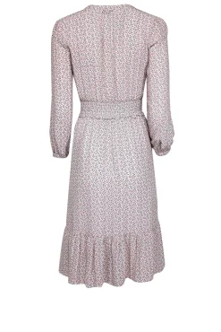 Rails - White w/ Pink & Yellow Floral Print Midi Dress Sz XS
