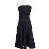 Ralph Lauren - Black Strapless Mid Length Gown Sz 4