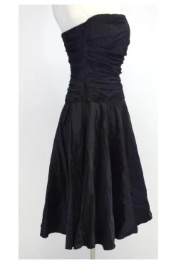 Ralph Lauren - Black Strapless Mid Length Gown Sz 4