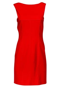 Ralph Lauren - Orange Sleeveless Sheath Dress Sz 8