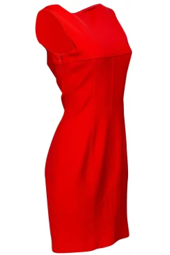 Ralph Lauren - Orange Sleeveless Sheath Dress Sz 8