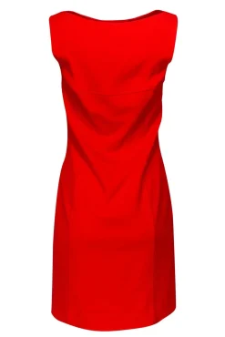Ralph Lauren - Orange Sleeveless Sheath Dress Sz 8