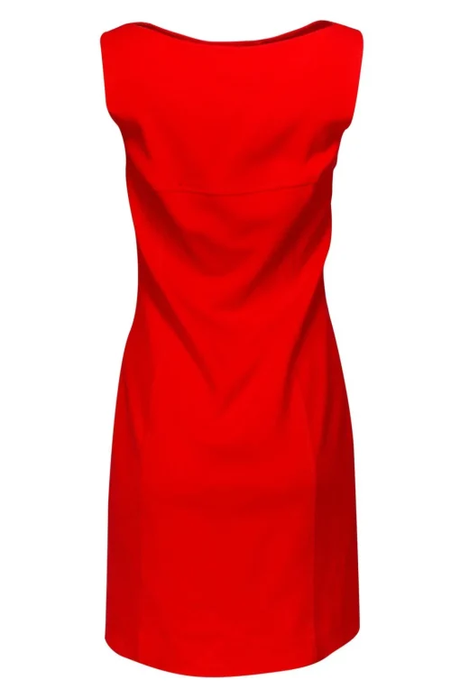 Ralph Lauren - Orange Sleeveless Sheath Dress Sz 8