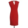 Ralph Lauren - Red Silk Blend Sleeveless Dress Sz 4