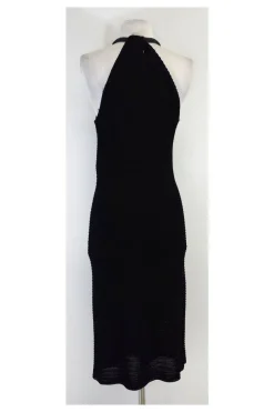 Ralph Lauren Black Label - Black Knit High Neck Dress Sz L
