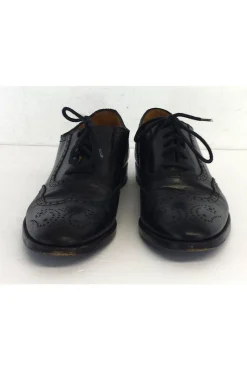 Ralph Lauren Collection - Black Leather Oxfords Sz 9