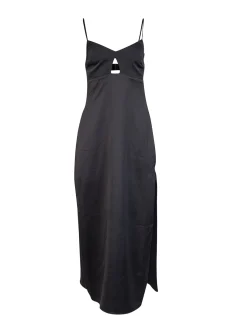 Ramy Brook - Black Sleeveless Open Back "Hadlee" Dress Sz 6