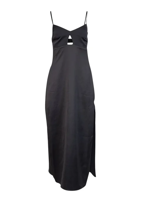 Ramy Brook - Black Sleeveless Open Back "Hadlee" Dress Sz 6