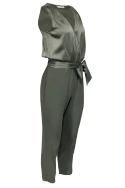Ramy Brook - Sage Green Sleeveless Jumpsuit Sz S