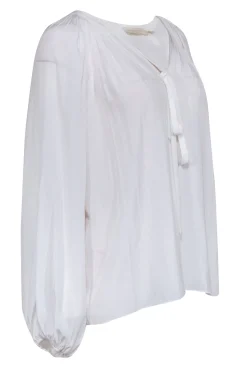Ramy Brook - White Peasant Top Sz XS