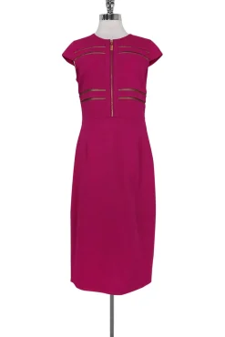 Raoul - Magenta Fitted Dress Sz 8