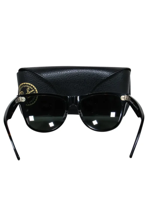 Ray Ban - Brown Tortoise Front w/ Red Leg Sunglasses