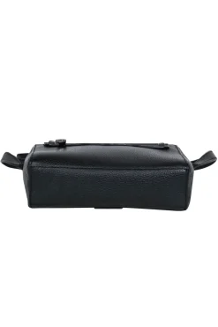 Rebecca Minkoff - Black Square Pebbled Leather Crossbody