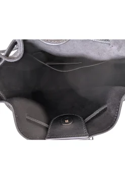 Rebecca Minkoff - Black Suede & Leather Bucket Crossbody