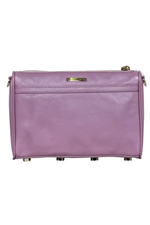 Rebecca Minkoff -  Lavender Leather Crossbody w/ Lobster Claw Clasp