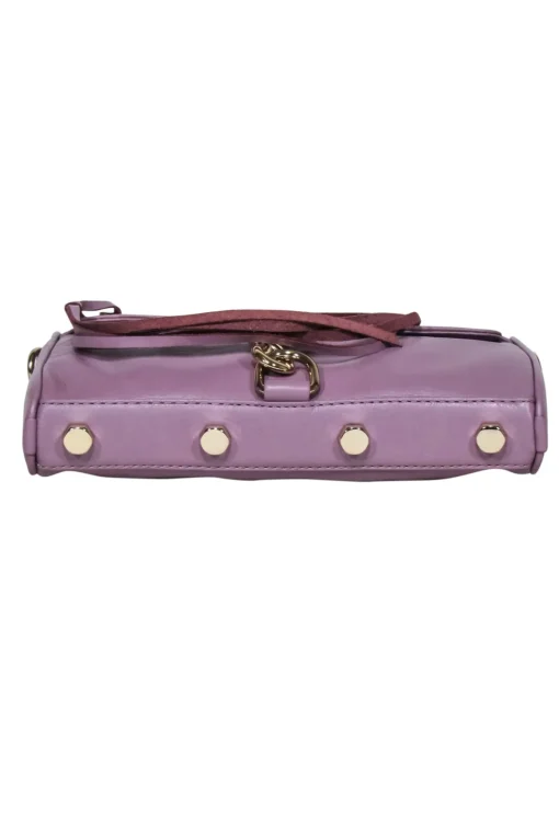 Rebecca Minkoff -  Lavender Leather Crossbody w/ Lobster Claw Clasp