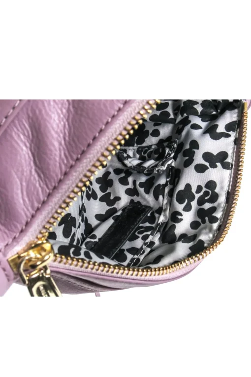 Rebecca Minkoff -  Lavender Leather Crossbody w/ Lobster Claw Clasp