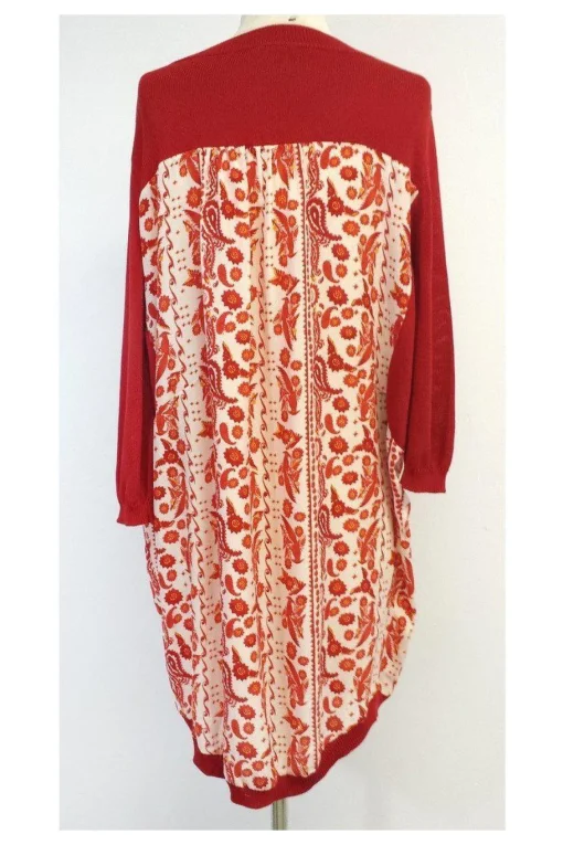 Rebecca Minkoff - Red Paisley Print Jai Dress Sz M