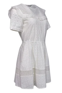 Rebecca Minkoff - White Eyelet Lace Sundress Sz 4