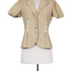 Rebecca Taylor - Beige Short Sleeve Blazer Sz 6