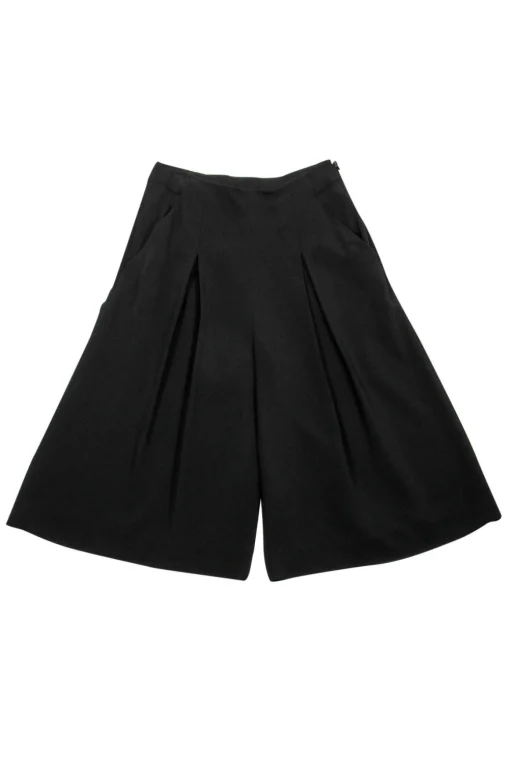 Rebecca Taylor - Black Pleated Culottes Sz 4