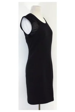 Rebecca Taylor - Black Textured Sheath Dress Sz 6