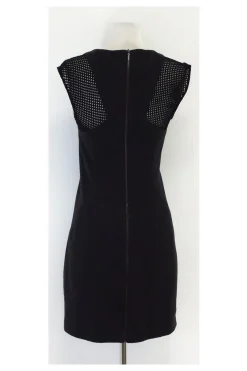 Rebecca Taylor - Black Textured Sheath Dress Sz 6