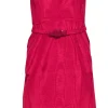 Rebecca Taylor - Fuchsia Strapless Belted Dress Sz 4