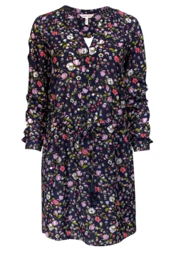 Rebecca Taylor - Navy & Floral Shift Dress Sz 0