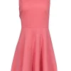 Rebecca Taylor - Peach Textured Fit & Flare Dress Sz 8