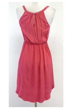 Rebecca Taylor - Pink Diamond Print Silk Dress Sz 2