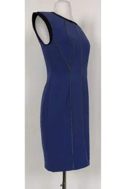 Rebecca Taylor - Purple Chain Trim Dress Sz 2