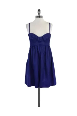 Rebecca Taylor - Purple Sleeveless Dress Sz 10