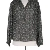 Rebecca Taylor - Semi-Sheer Floral Top Sz 8