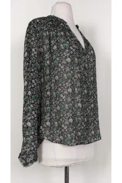 Rebecca Taylor - Semi-Sheer Floral Top Sz 8