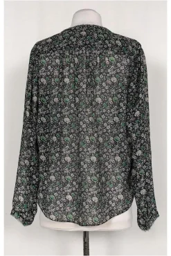 Rebecca Taylor - Semi-Sheer Floral Top Sz 8