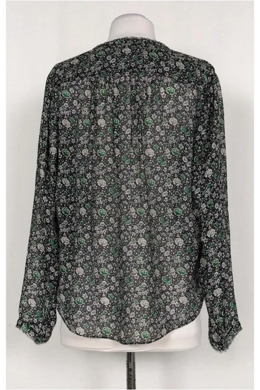 Rebecca Taylor - Semi-Sheer Floral Top Sz 8
