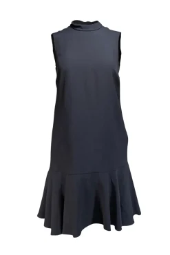 Red Valentino - Black Sleeveless Tie Back Neckline Dress Sz 4