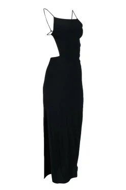 Reformation - Black "Houston" Halter Maxi Dress Sz 2