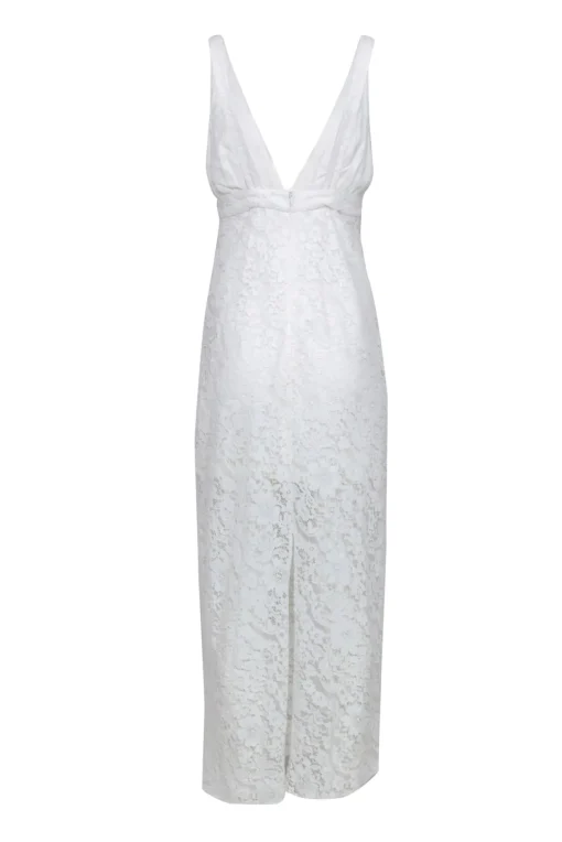 Reformation - Ivory Lace Sleeveless Midi Dress Sz 6