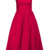 Reformation - Red Strapless "Buttercup" Dress Sz 4