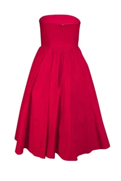 Reformation - Red Strapless 
