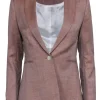 Reiss - Copper Wool Blend Blazer Sz 6