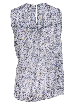 Reiss - Grey & Black Speckled Sleeveless Top Sz 10