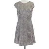 Reiss - Grey Scala Chain Print Dress Sz 8