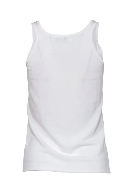 Replica Los Angeles - White Knit Tank w/ Lip Design Sz S